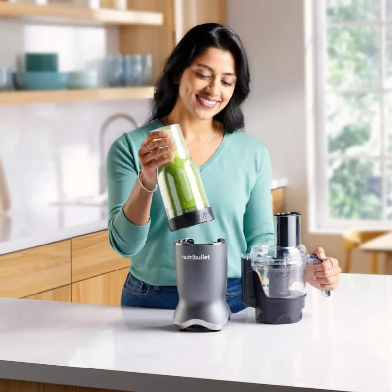 NutriBullet NB1224DG 0,9 L Staafmixer 1200 W donkergrijs