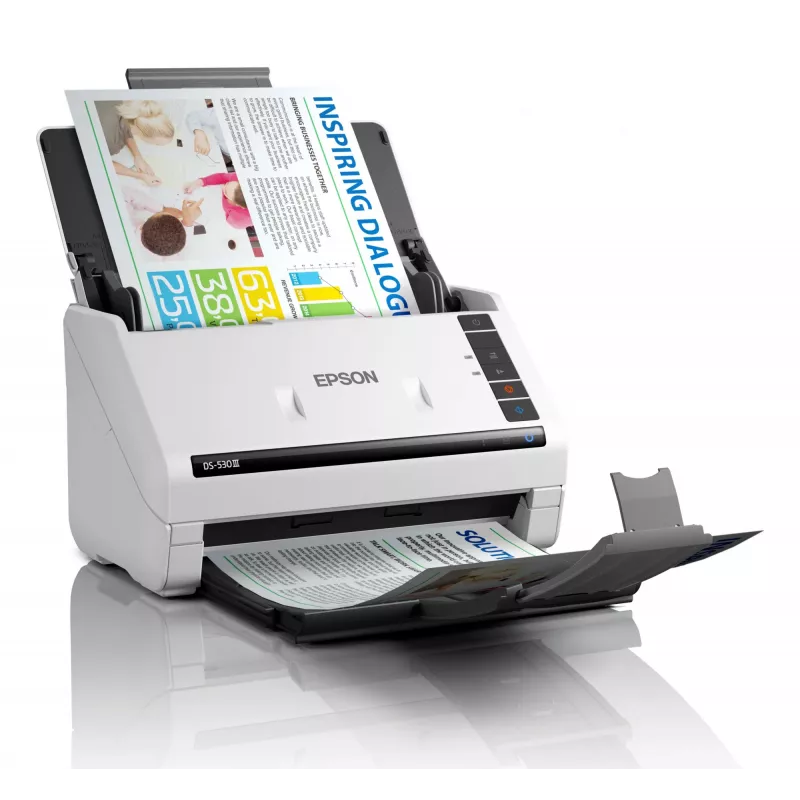Epson WorkForce DS-530III Documentenscanner 600 x 600 DPI A4 wit