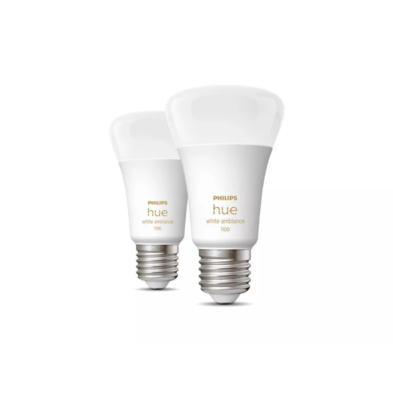 Philips Hue White ambience A60 – E27 slimme lamp – 1100 (2-pack)