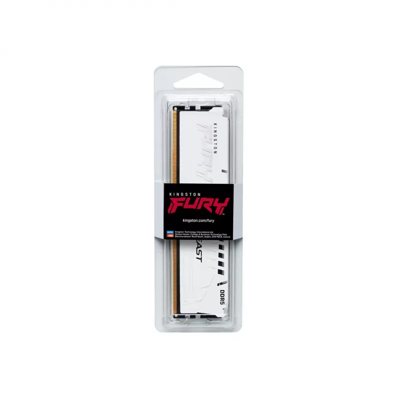 Kingston FURY Beast - DDR5 - module - 16 GB - DIMM 288-PIN - 5600 MT/s / PC5-44800 - CL40 - 1.25 V - unbuffered - on-die ECC - wit