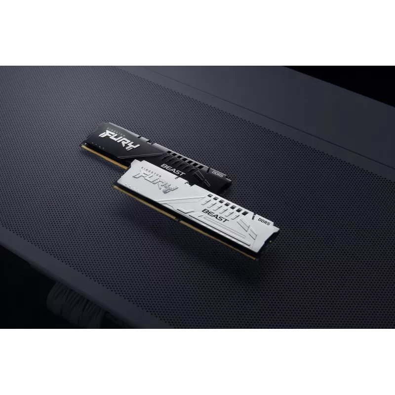 Kingston FURY Beast - DDR5 - module - 16 GB - DIMM 288-PIN - 5600 MT/s / PC5-44800 - CL40 - 1.25 V - unbuffered - on-die ECC - wit