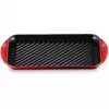 Le Creuset grote grillplaat 47x25x32 kers