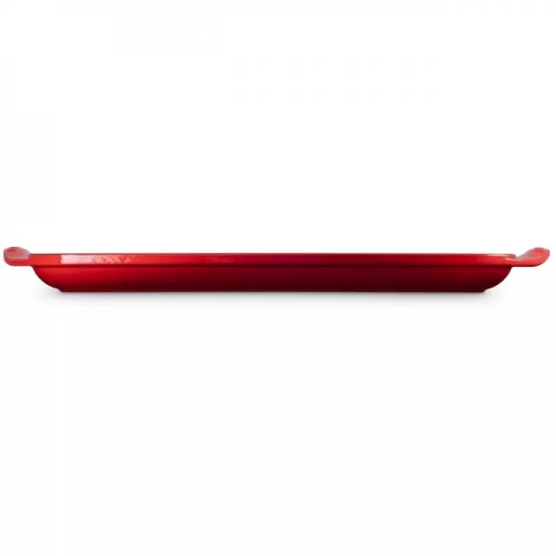 Le Creuset grote grillplaat 47x25x32 kers