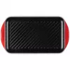 Le Creuset grote grillplaat 47x25x32 kers