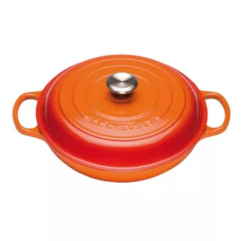 Le Creuset ronde pan 30 cm rood