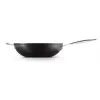 Le Creuset Toughened Non-Stick wok 30 cm zwart/zilver