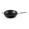 Le Creuset Toughened Non-Stick wok 30 cm zwart/zilver