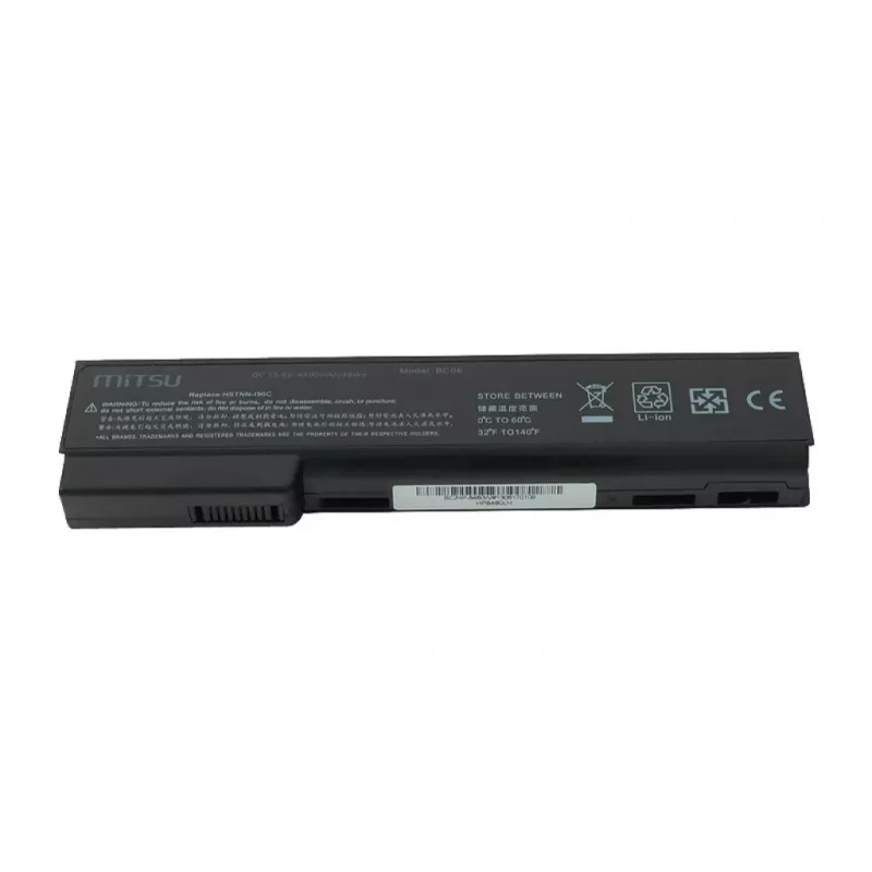 Accu voor HP EliteBook 8460p, 8460w 4400 mAh (48 Wh) 10,8 - 11,1 volt