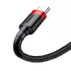 Baseus Cafule USB-C-kabel 2 A 3 m (zwart+rood)