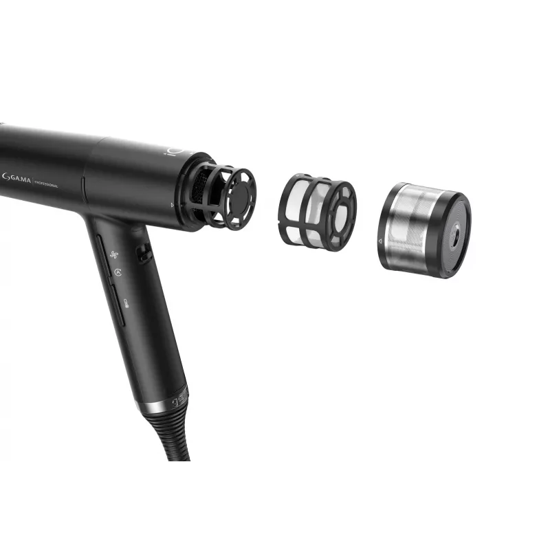 GA.MA PH6080.BK IQ3 Perfetto haardroger 1600 W zwart