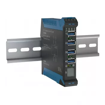 SEH IH-304 USB-hub 3.0 DIN-rail 4xUSB3.0 - hub (M07250)