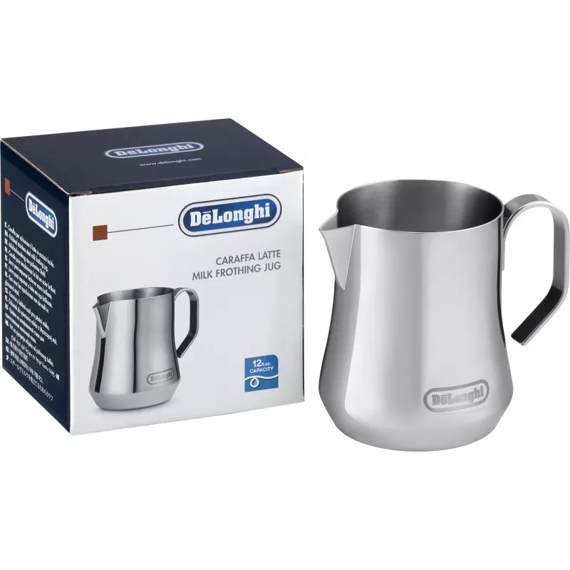 De'Longhi DLSC060 Melkkannetje van roestvrij staal, 350 ml