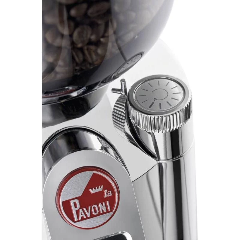 Koffiemolen La Pavoni Cilindro zilver