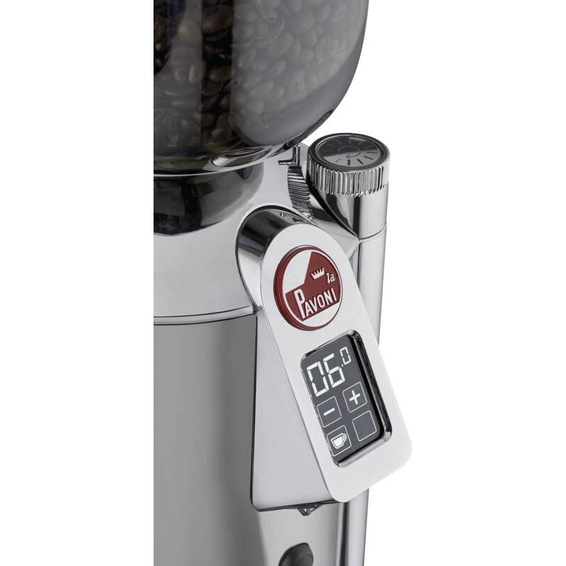 Koffiemolen La Pavoni Cilindro zilver