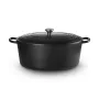 Le Creuset Signature 13,9 L ovaal zwart