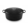 Le Creuset Signature 13,9 L ovaal zwart