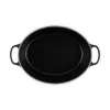 Le Creuset Signature 13,9 L ovaal zwart