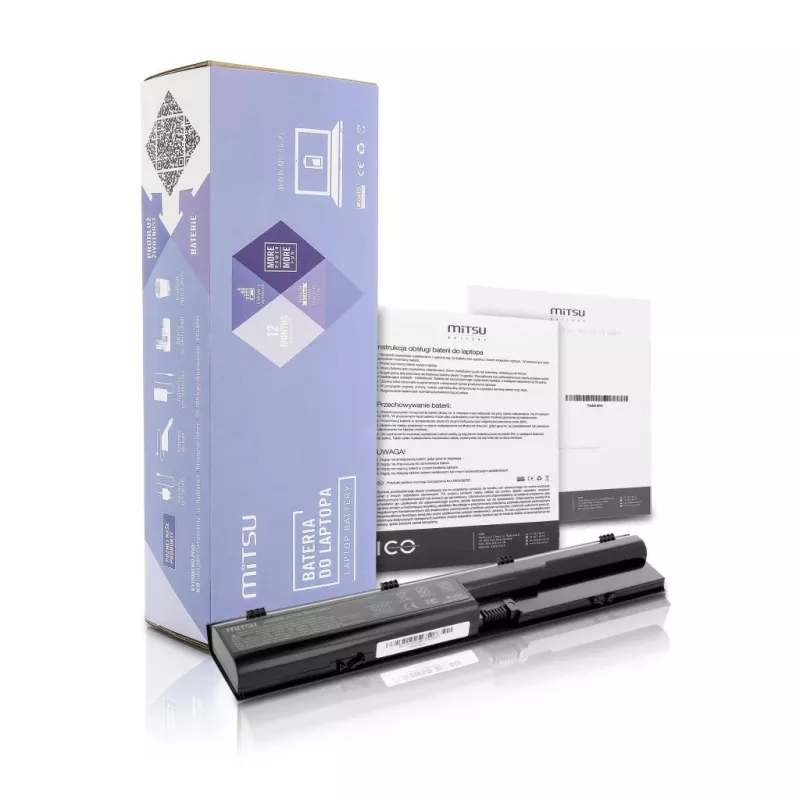 Accu voor HP ProBook 4330s, 4530s 4400 mAh (48 Wh) 10,8 - 11,1 volt
