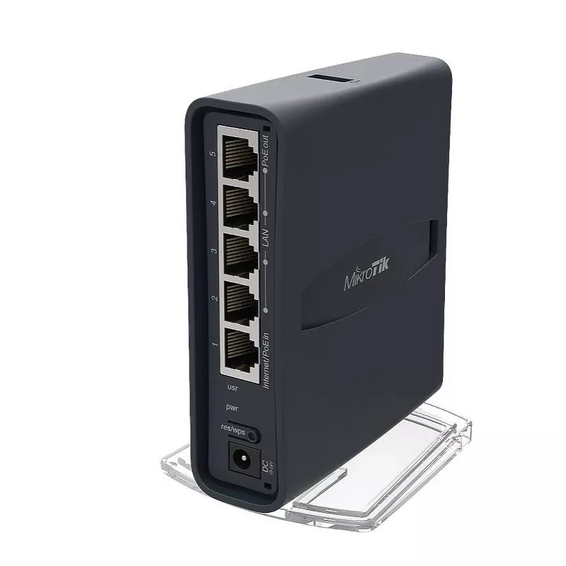 Mikrotik hAP ac lite tower zwart Power over Ethernet (PoE)