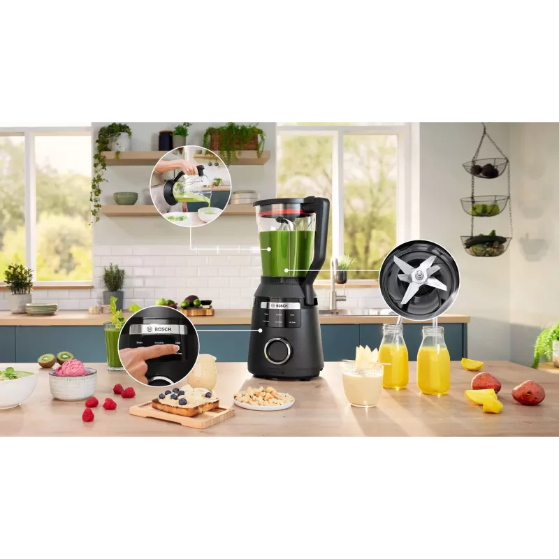 Bosch Serie 6 MMB6652B mixer 2 L standmixer 1800 W zwart