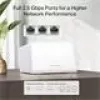 MERCUSYS Halo H47BE, Halo Mesh Wi-Fi 7 systeem, 2-pack