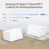 MERCUSYS Halo H47BE, Halo Mesh Wi-Fi 7 systeem, 2-pack