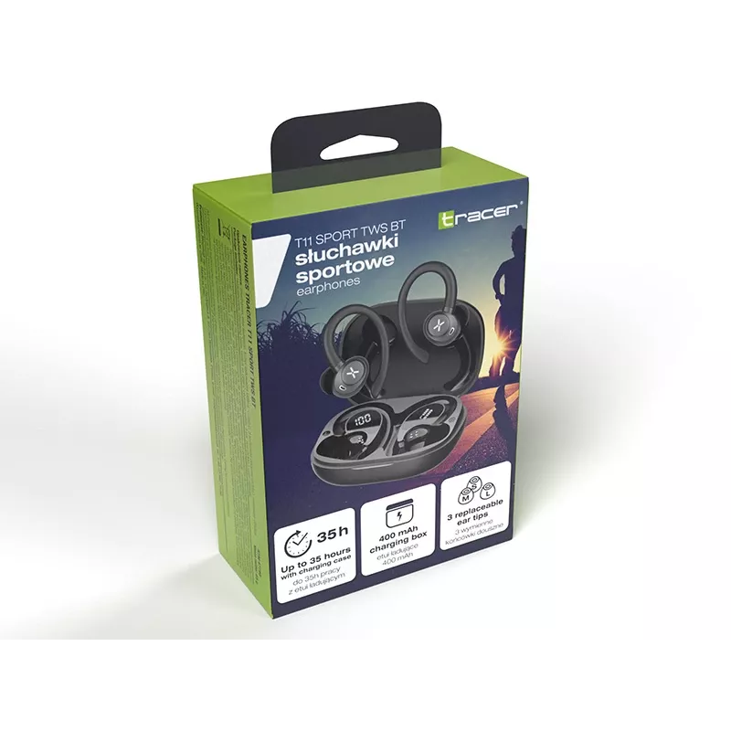 Hoofdtelefoon TRACER T11 SPORT TWS BT