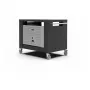 Alfa Forni onderbouw 5 pizza's Moderno zwart