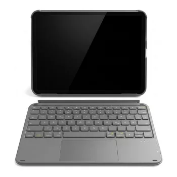 Inateck toetsenbord iPad 11 QWERTZ zwart grijs - toetsenbord