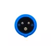 Adapter van rode 16A 400V CEE-koppeling 5-polige bus naar blauwe 16A 230V CEE 3P