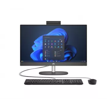 HP ProOne 245 G10 AiO Ryzen 7 77730U 23.8FHD IPS 250nits AG 16GB DDR4 3200 SSD512 Radeon Vega 8 toetsenbord+muis cam 5Mpx + IR W11Pro wit 3Y OnSite