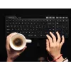 A4Tech Fstyler FBK27C AS 2,4GHz+BT stil toetsenbord, zwart