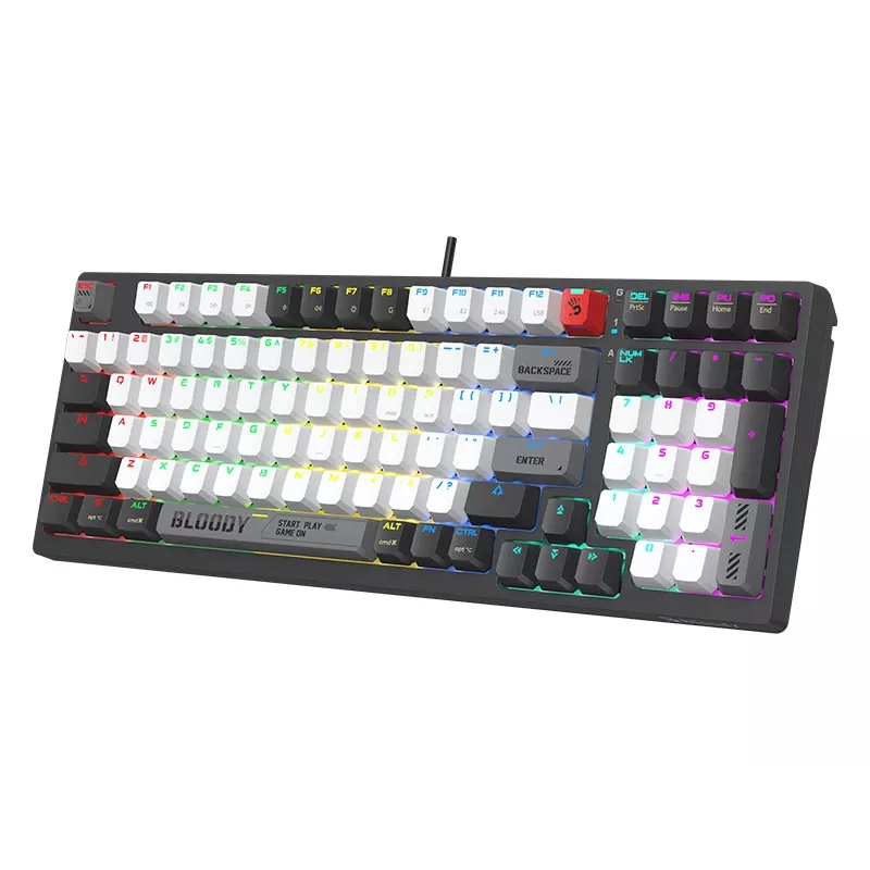 A4Tech 47735 Bloody WS98 Grijs WRLS (BLMS RED Plus Switches)