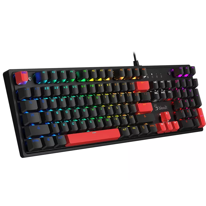 A4Tech 47737 Bloody S520N Fire Zwart (BLMS RED Plus Switch)