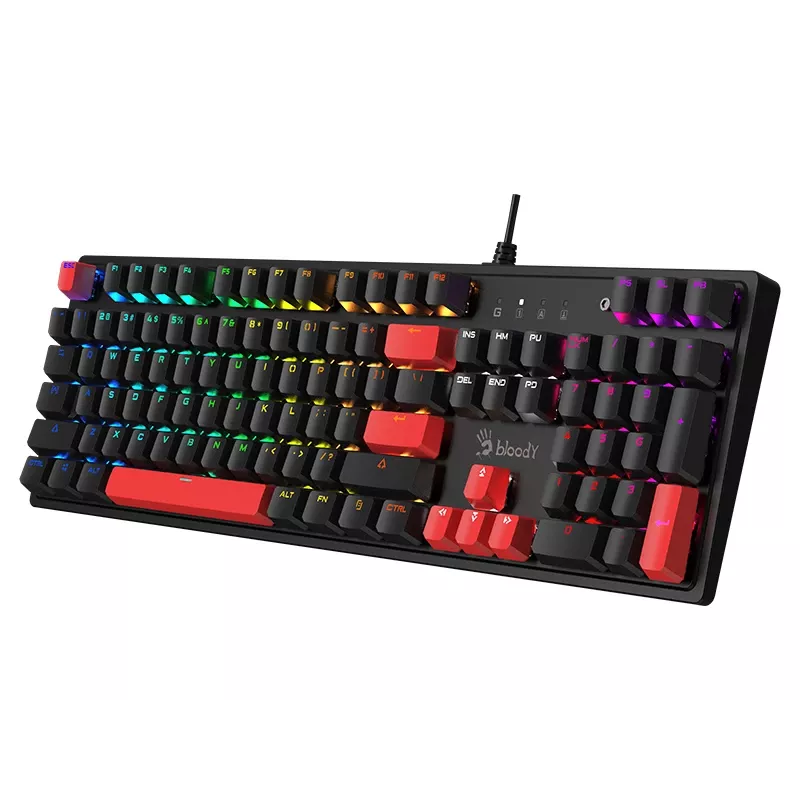A4Tech 47737 Bloody S520N Fire Zwart (BLMS RED Plus Switch)