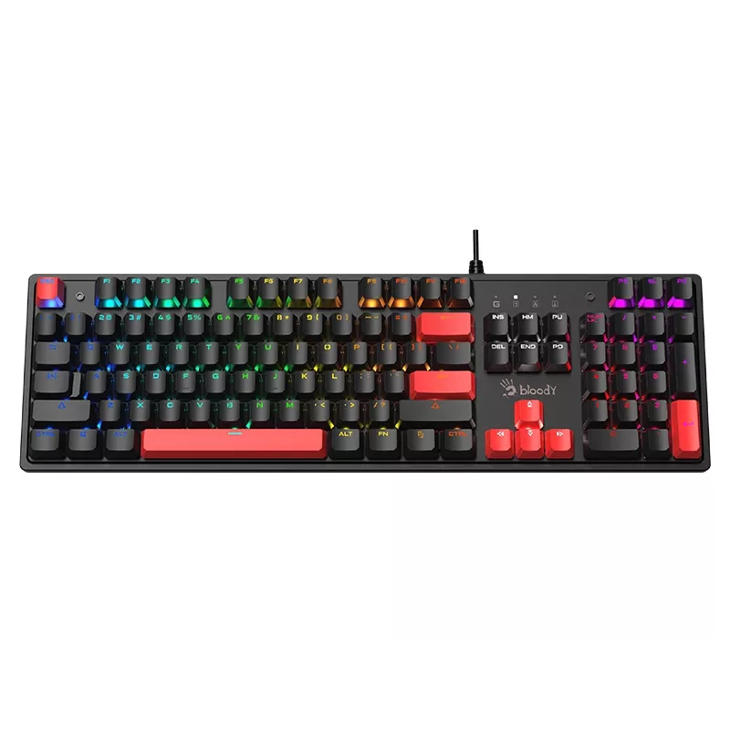 A4Tech 47737 Bloody S520N Fire Zwart (BLMS RED Plus Switch)