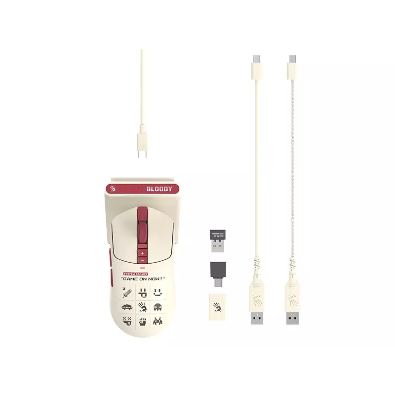A4Tech 47743 Bloody R72 Ultra Duo Pixels rood