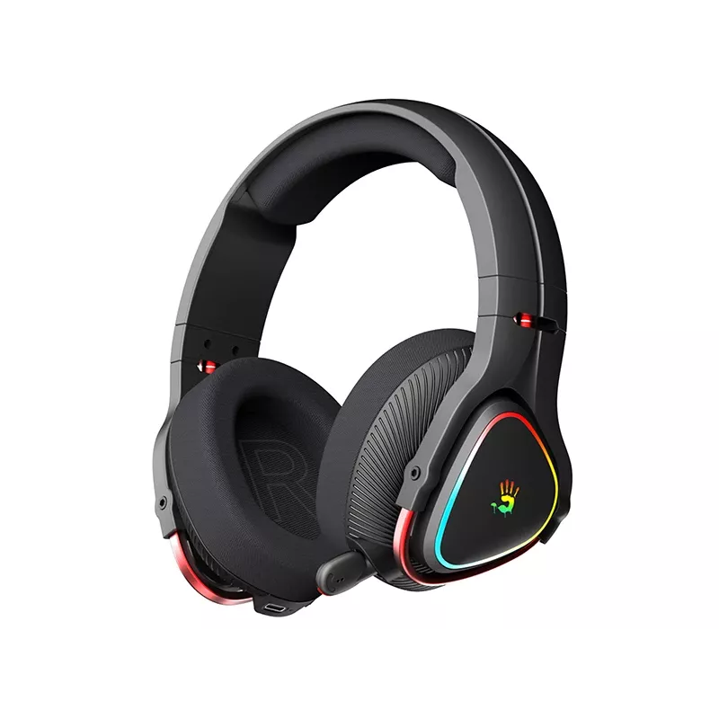 A4Tech 47751 Bloody MR710 RGB gaming draadloze headset, zwart