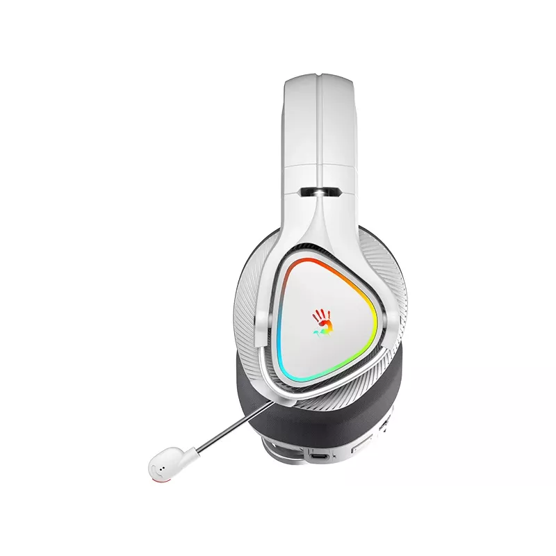 A4Tech 47752 Bloody MR710 RGB gaming draadloze headset, grijs