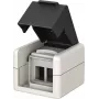 Goobay outdoor opbouwdoos IP44, 2x Keystone-bussen, (79169)