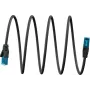 Goobay ultra-flexibele CAT 6A patchkabel U/UTP, zwart (79188)