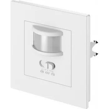 Bewegingsmelder, wit, wit - voor inbouw wandmont