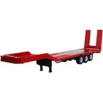 Amewi dieplader-oplegger drieassig Scania 1 18 rood 8+ (22742)