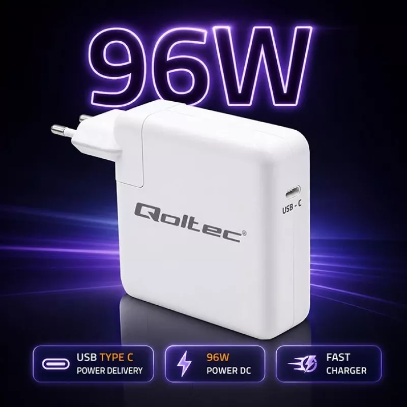 Oplader USB-C 96W 5V 20V 3A 4,8A