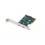 Netwerkkaart PCI Express x1 -> 2x USB-C 3.2 Gen 2x1 LED Low Profile