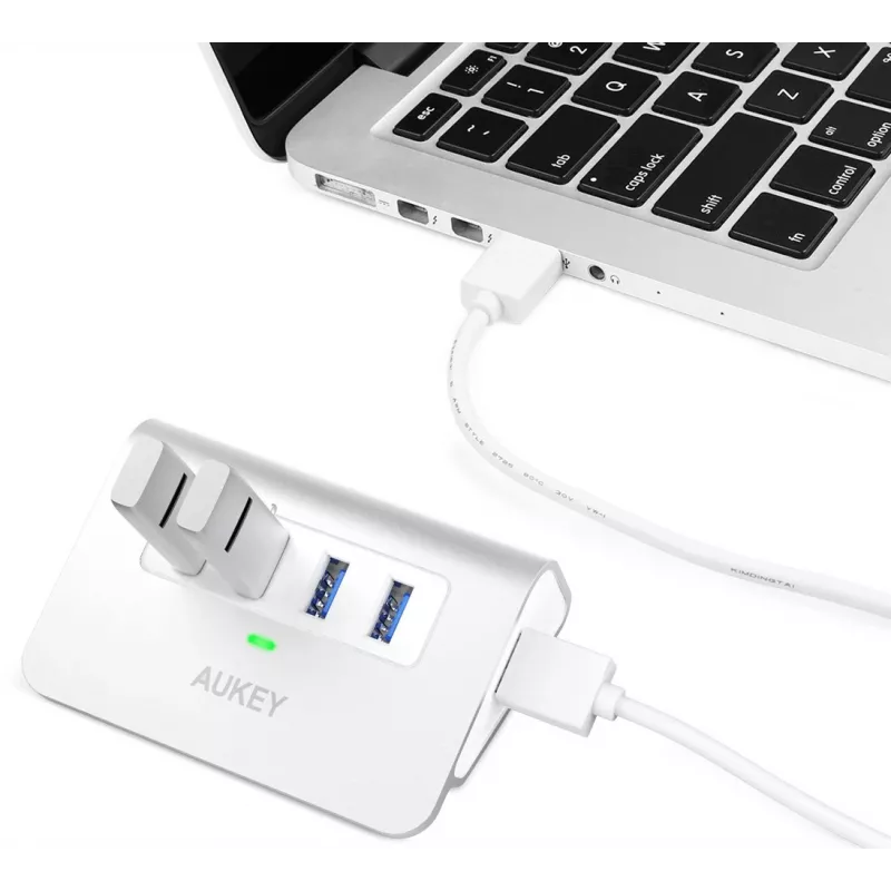 Hub CB-H5 USB aluminium | 4x USB 3.0 | 5 Gbit/s