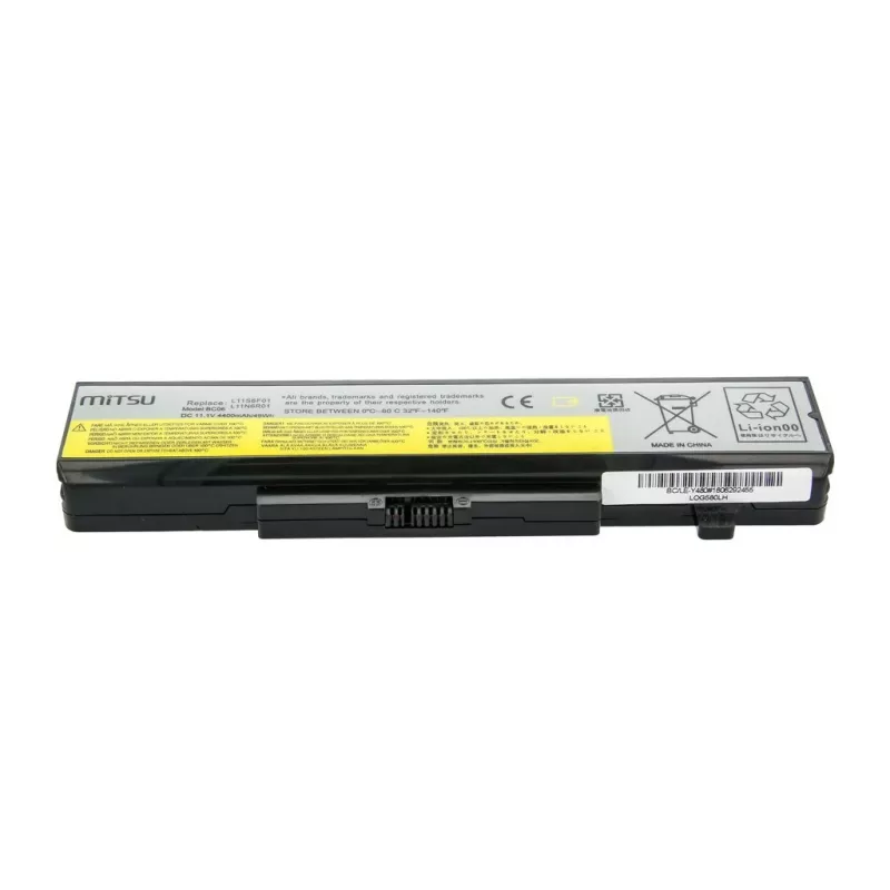 Accu voor Lenovo IdeaPad Y480 4400 mAh (49 Wh) 10,8 - 11,1 Volt