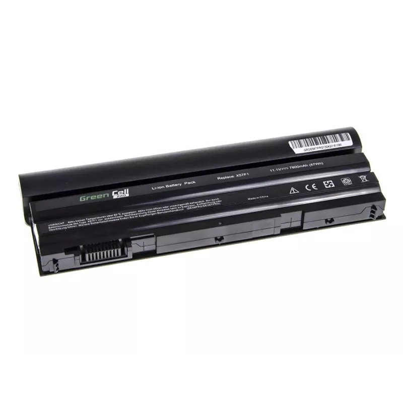 Greencell PRO laptopaccu voor Latitude E5520 E6420 E6520 E6530 11,1 V 7800 mAh