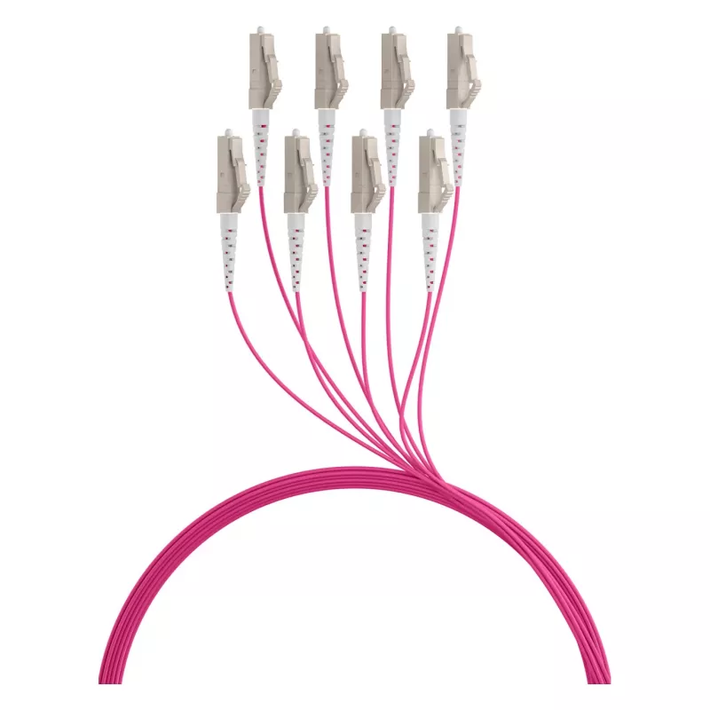 EFB trunkkabel U-DQ(ZN)BH OM4 8G (1x8) LC-LC 200m Dca LSZH