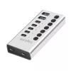 Hub USB 3.2 Gen1 7 poorten USB-A/C, aan-/uitschakelaar